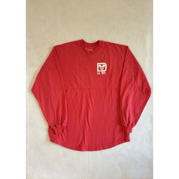 Disney Tops - Walt Disney World "Coral Pink" Spirit Jersey - Size Small